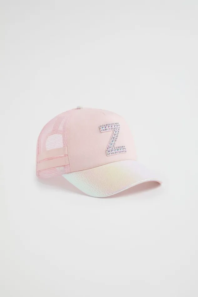 Hats Beanies and Caps Girl Seed Heritage Jewel Initial Cap Z