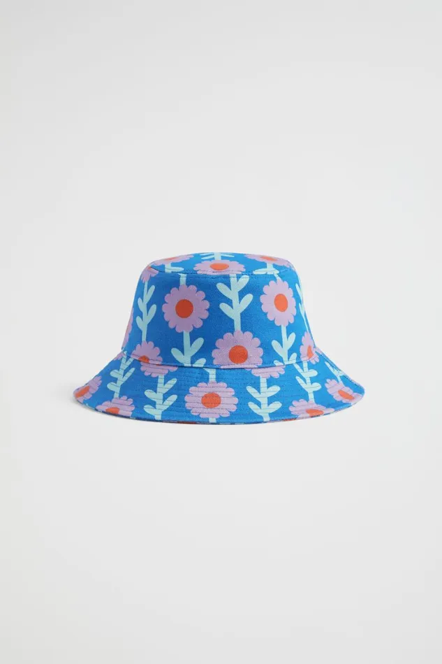 Hats Beanies and Caps Girl Seed Heritage Retro Daisy Bucket Hat Multi