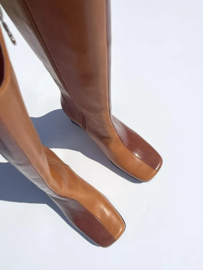Heels Shop Lisa Says Gah Simone Knee High Boot
