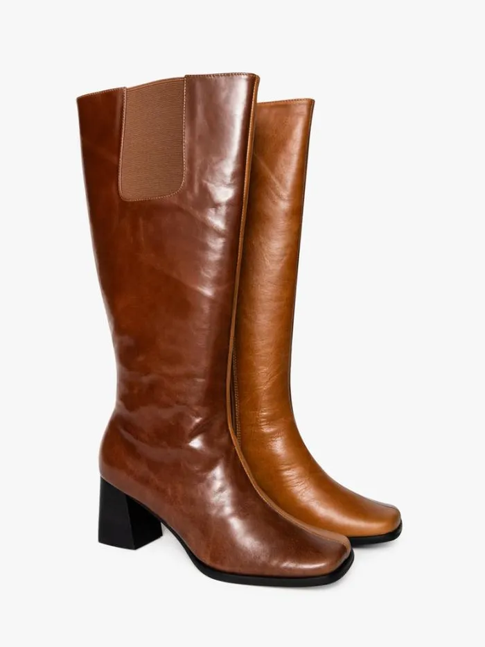 Heels Shop Lisa Says Gah Simone Knee High Boot