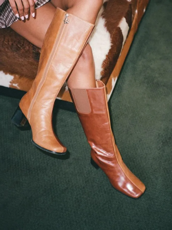 Heels Shop Lisa Says Gah Simone Knee High Boot