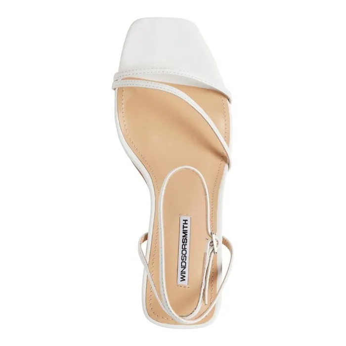 Heels Women Windsor Smith CALLIE WHITE HEELS Heels Women Windsor Smith CALLIE WHITE HEELS