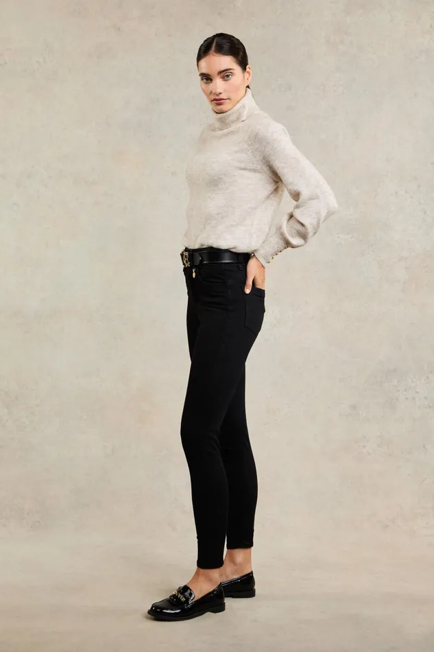 Holland Cooper 5 Pocket Jodhpur Jean Black Women Jeans Holland Cooper 5 Pocket Jodhpur Jean Black Women Jeans