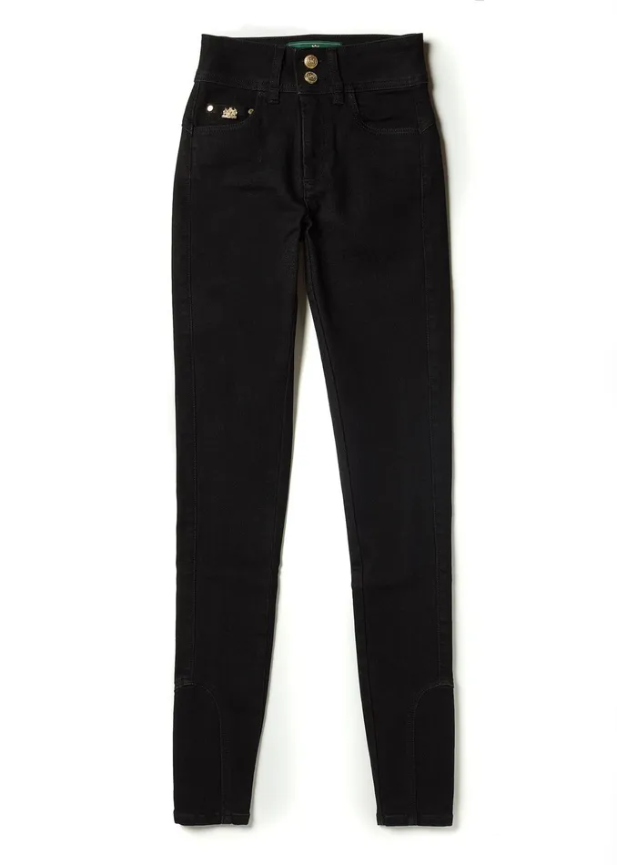 Holland Cooper 5 Pocket Jodhpur Jean Black Women Jeans Holland Cooper 5 Pocket Jodhpur Jean Black Women Jeans