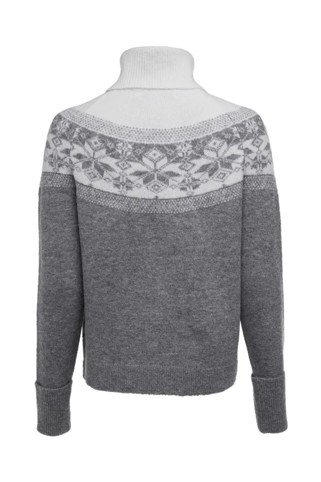 Holland Cooper Beatrice Knit Dark Grey Marl Women Knitwear Holland Cooper Beatrice Knit Dark Grey Marl Women Knitwear