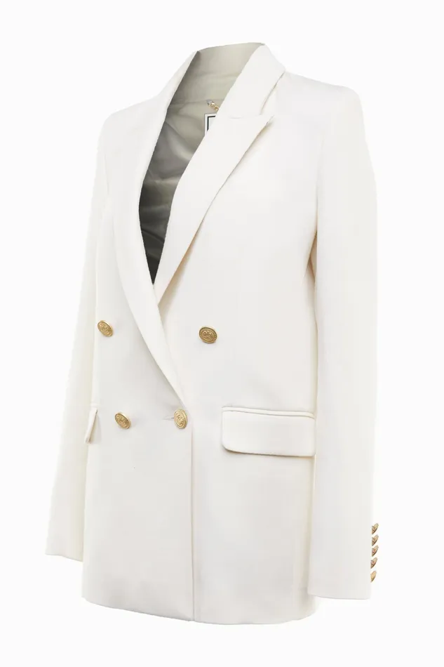 Holland Cooper Belgravia Blazer Ivory Women Blazers
