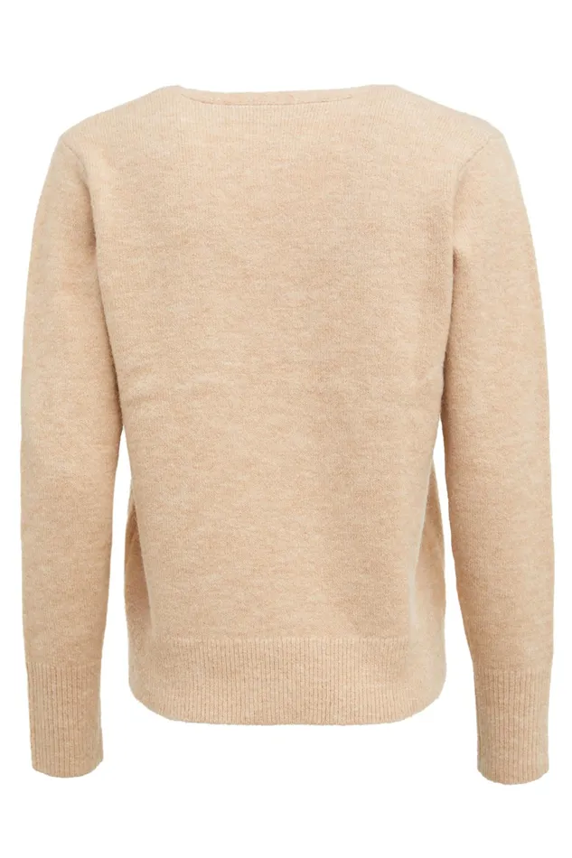 Holland Cooper Berkeley VNeck Knit Camel Women Knitwear Holland Cooper Berkeley VNeck Knit Camel Women Knitwear