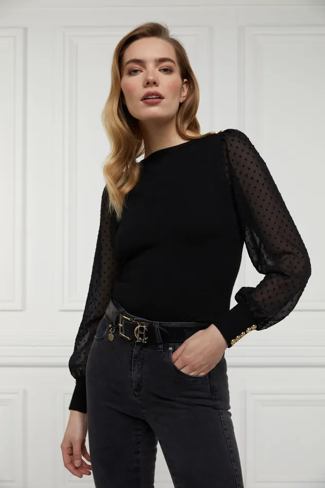 Holland Cooper Bethany Knit Women Tops Holland Cooper Bethany Knit Women Tops