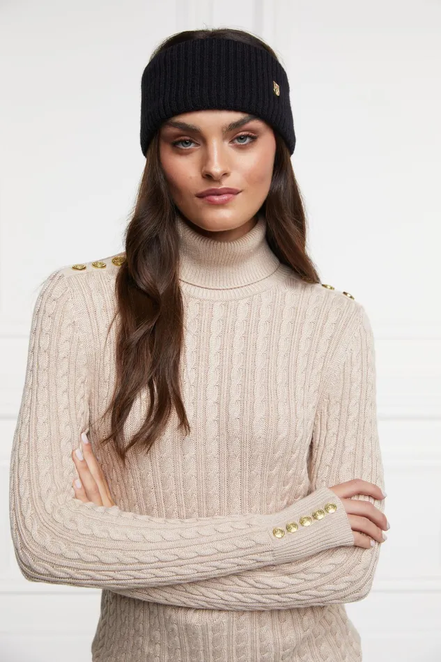 Holland Cooper Burghley Headband Black Women Hats and Headbands Holland Cooper Burghley Headband Black Women Hats and Headbands