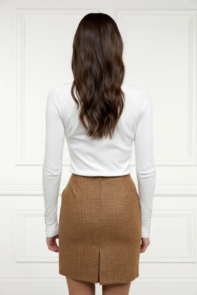 Holland Cooper Chelsea Skirt Tawny Women Tailoring Holland Cooper Chelsea Skirt Tawny Women Tailoring