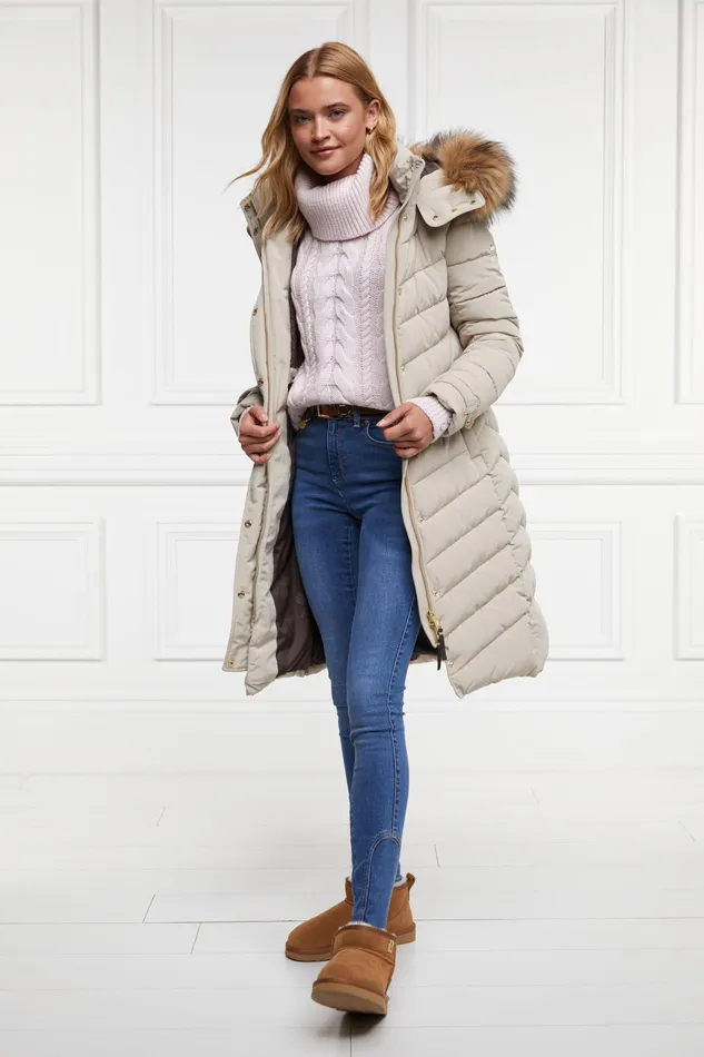 Holland Cooper Corded Roll Neck Knit Women Knitwear Holland Cooper Corded Roll Neck Knit Women Knitwear