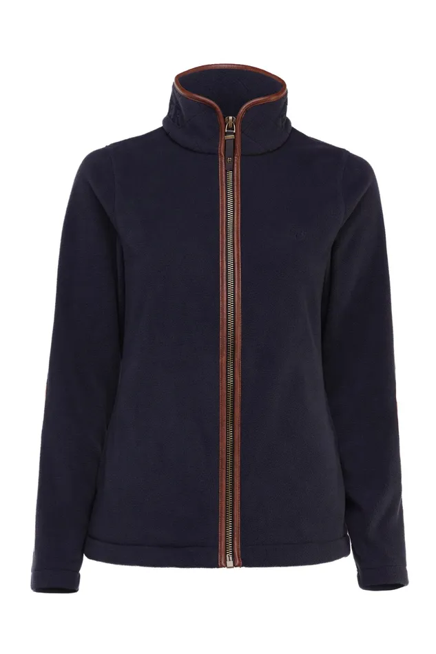 Holland Cooper Country Fleece Jacket Ink Navy Women Fleeces