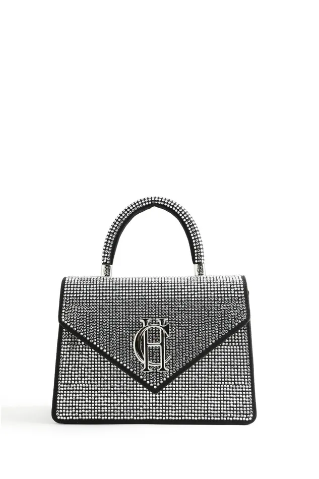 Holland Cooper Dowdeswell Bag Silver Women Clutch Bags Holland Cooper Dowdeswell Bag Silver Women Clutch Bags