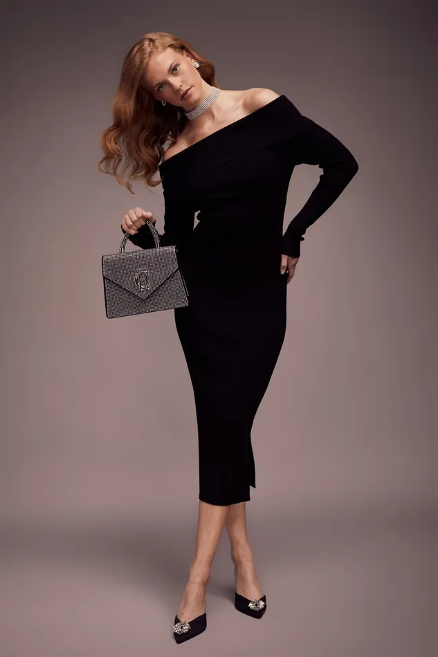 Holland Cooper Dowdeswell Bag Silver Women Clutch Bags Holland Cooper Dowdeswell Bag Silver Women Clutch Bags