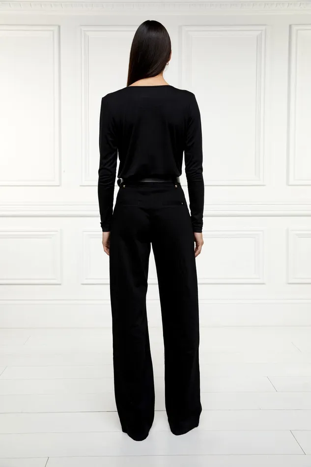 Holland Cooper Ellen Top Black Women Tops Holland Cooper Ellen Top Black Women Tops