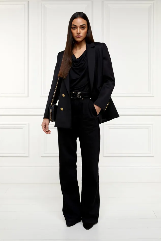 Holland Cooper Ellen Top Black Women Tops Holland Cooper Ellen Top Black Women Tops