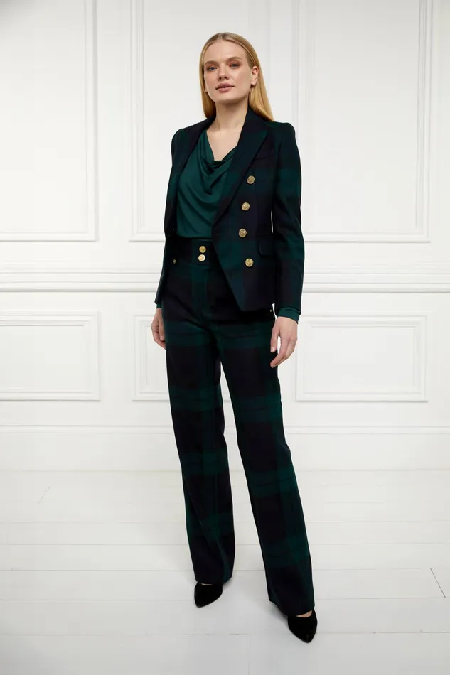 Holland Cooper Ellen Top Deep Emerald Women Tops Holland Cooper Ellen Top Deep Emerald Women Tops