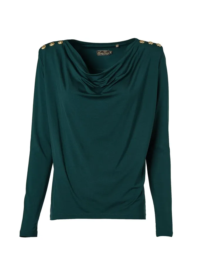 Holland Cooper Ellen Top Deep Emerald Women Tops Holland Cooper Ellen Top Deep Emerald Women Tops