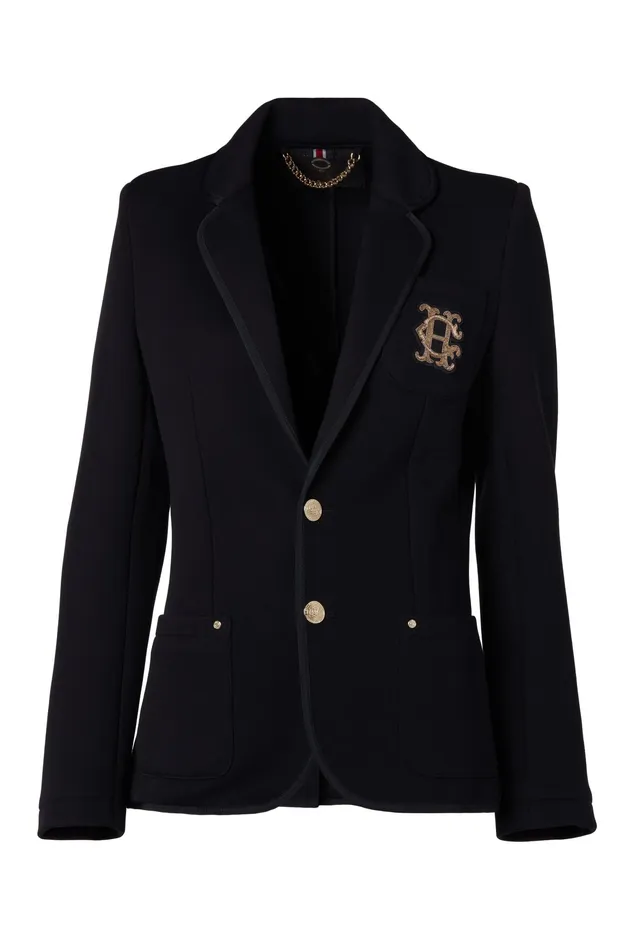Holland Cooper Henley Blazer Black Black Women Blazers Holland Cooper Henley Blazer Black Black Women Blazers