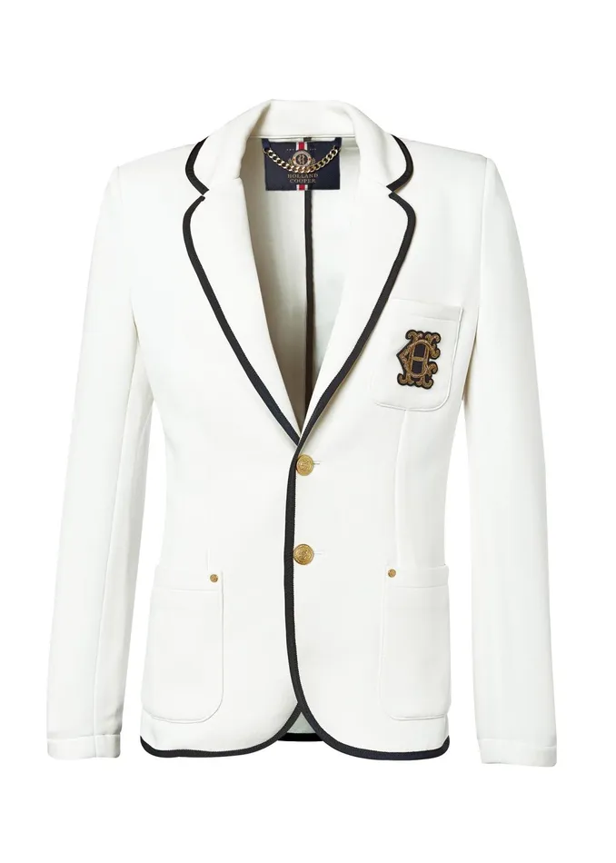 Holland Cooper Henley Blazer Cream Women Blazers Holland Cooper Henley Blazer Cream Women Blazers