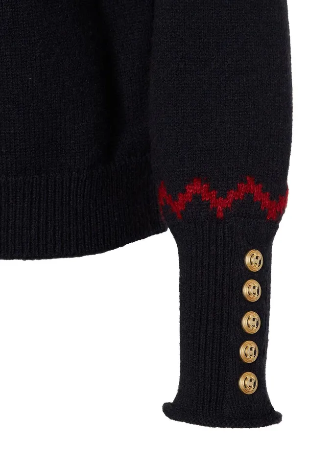 Holland Cooper Jennifer Roll Neck Knit Ink Navy Women Knitwear Holland Cooper Jennifer Roll Neck Knit Ink Navy Women Knitwear