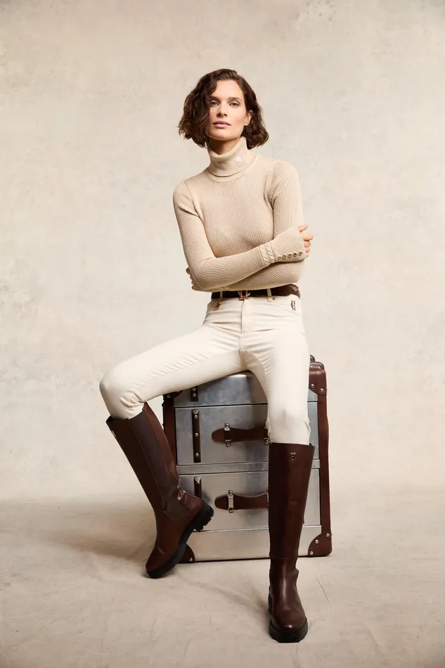 Holland Cooper Jodhpur Jean Oatmeal Women Jeans Holland Cooper Jodhpur Jean Oatmeal Women Jeans