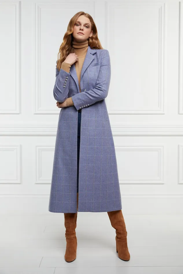 Holland Cooper Jubilee Longline Regency Coat Lavender Women Tailoring