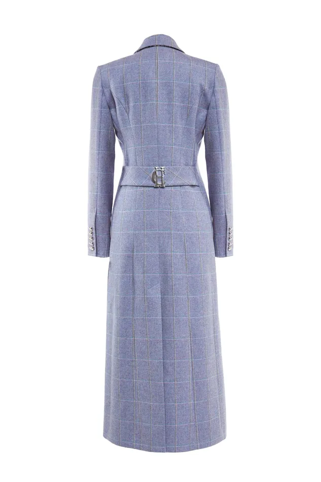 Holland Cooper Jubilee Longline Regency Coat Lavender Women Tailoring