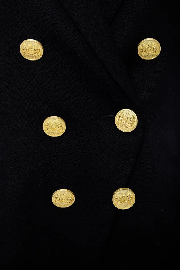 Holland Cooper Knightsbridge Blazer Black Barathea Women Blazers