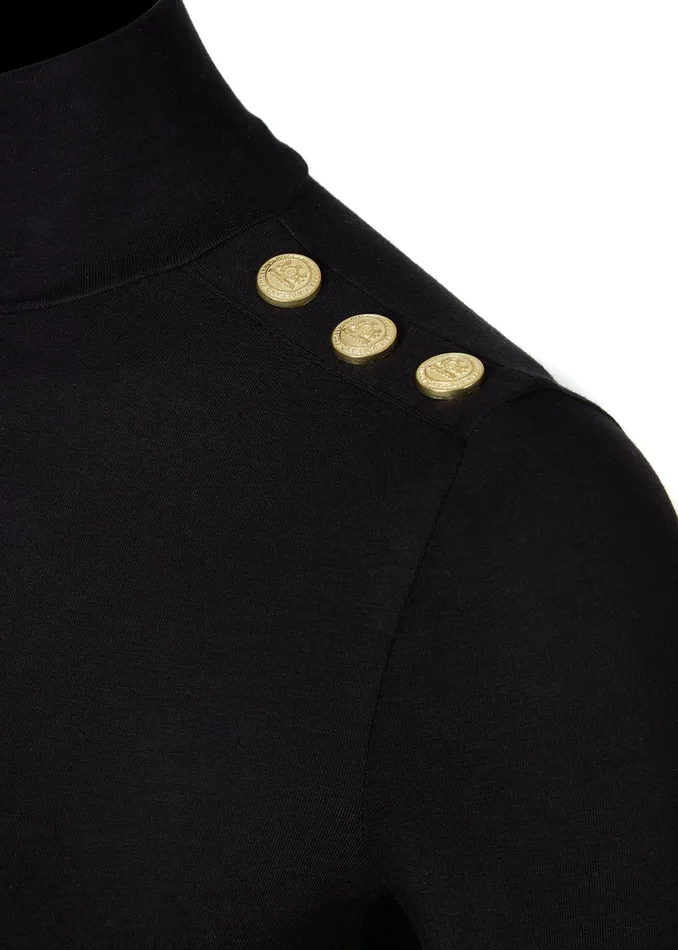 Holland Cooper Long Sleeve Bodysuit Black Women Bodysuits Holland Cooper Long Sleeve Bodysuit Black Women Bodysuits