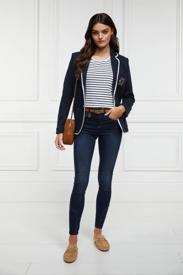 Holland Cooper MidRise Jodhpur Jean Deep Indigo Women Jeans