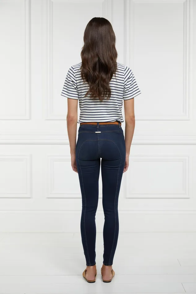 Holland Cooper MidRise Jodhpur Jean Deep Indigo Women Jeans Holland Cooper MidRise Jodhpur Jean Deep Indigo Women Jeans