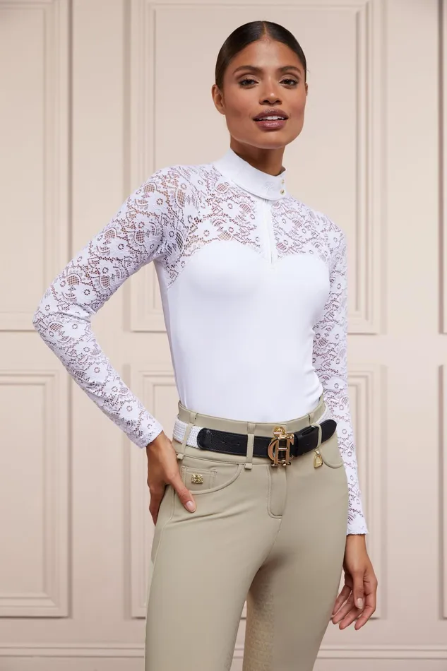 Holland Cooper Newbury Long Sleeve Base Layer Women Base Layers Holland Cooper Newbury Long Sleeve Base Layer Women Base Layers