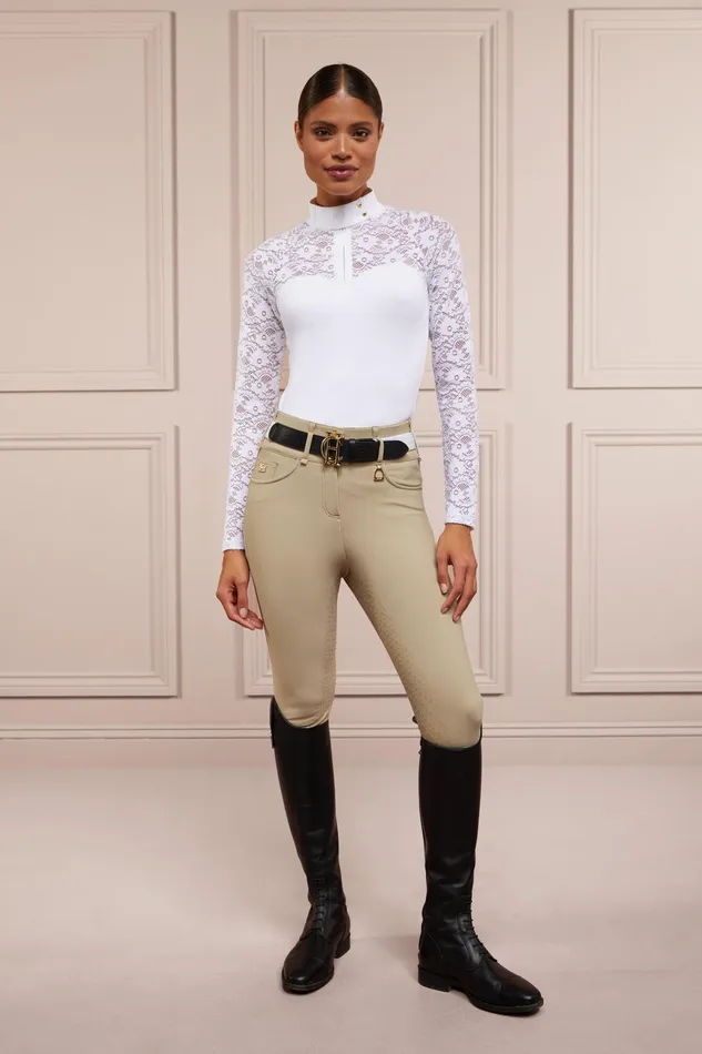 Holland Cooper Newbury Long Sleeve Base Layer Women Base Layers Holland Cooper Newbury Long Sleeve Base Layer Women Base Layers