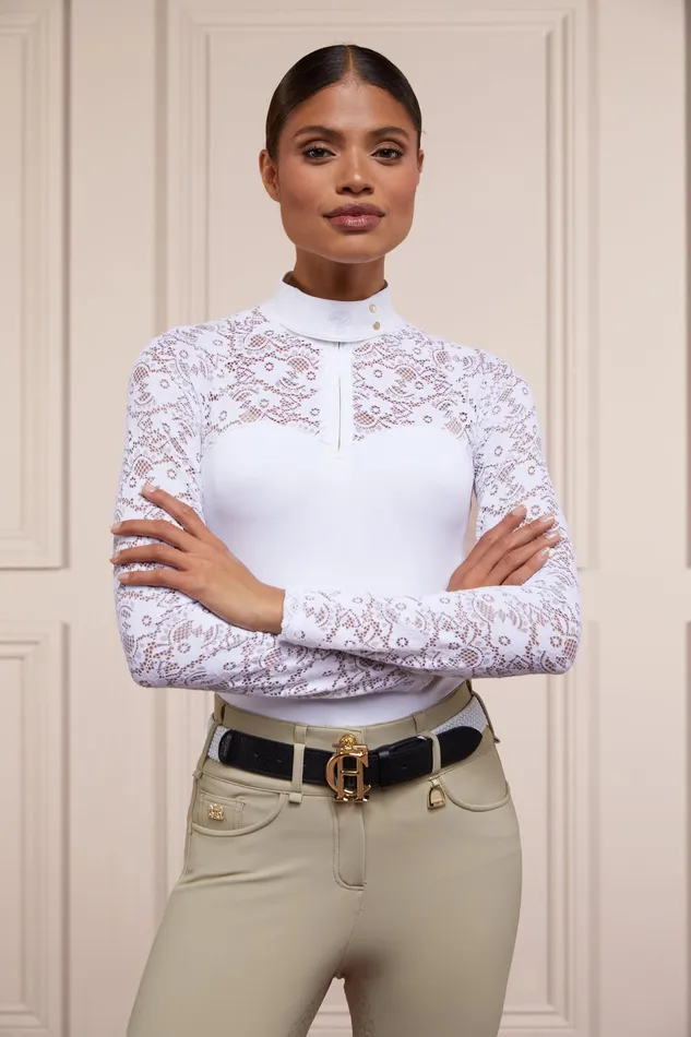 Holland Cooper Newbury Long Sleeve Base Layer Women Base Layers Holland Cooper Newbury Long Sleeve Base Layer Women Base Layers
