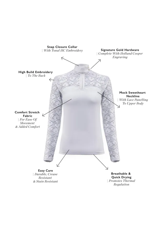 Holland Cooper Newbury Long Sleeve Base Layer Women Base Layers Holland Cooper Newbury Long Sleeve Base Layer Women Base Layers
