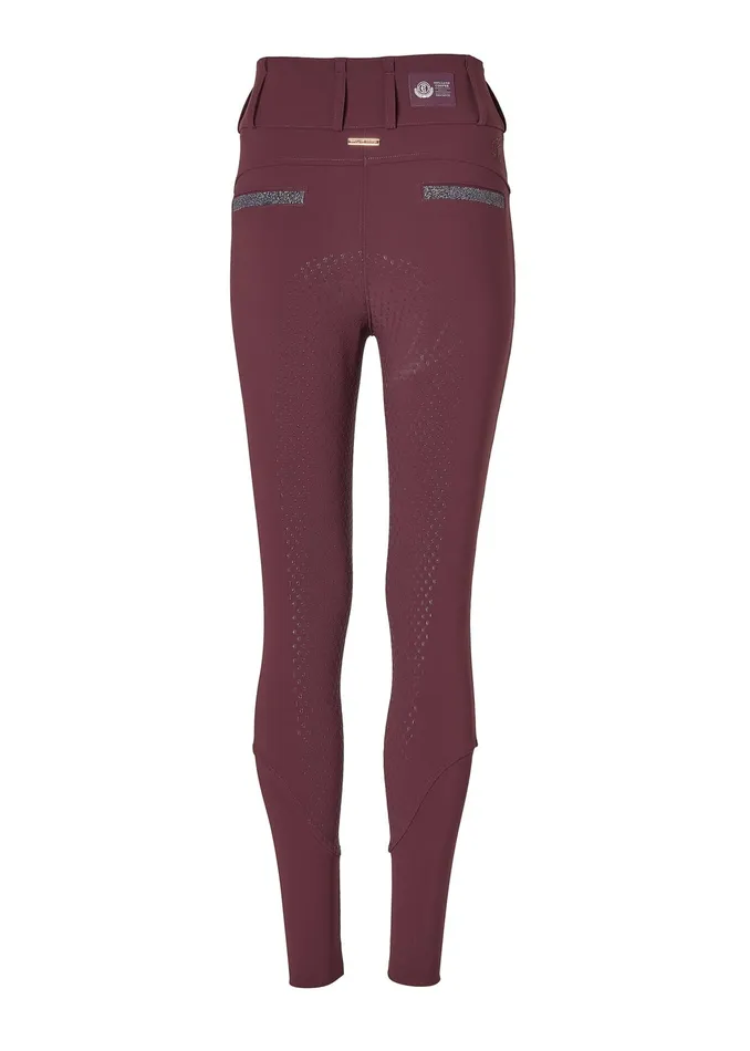 Holland Cooper Premium High Rise Breeches Aubergine Women Breeches