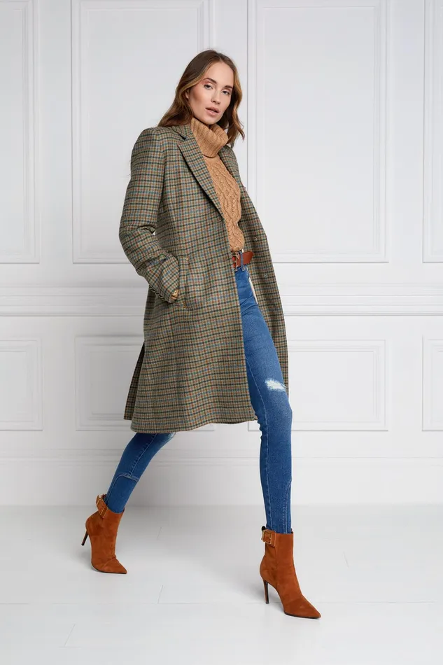 Holland Cooper Regency Coat Bredon Tweed Women Tailoring