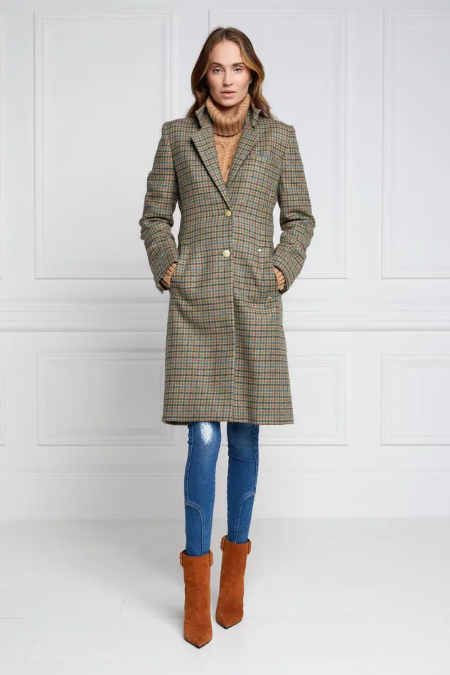 Holland Cooper Regency Coat Bredon Tweed Women Tailoring