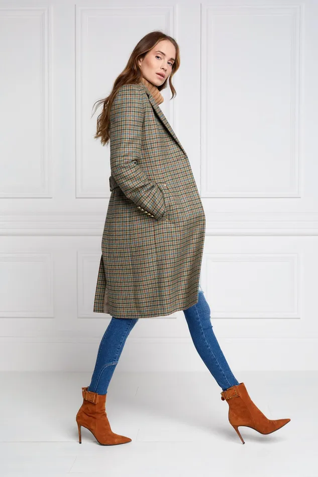 Holland Cooper Regency Coat Bredon Tweed Women Tailoring