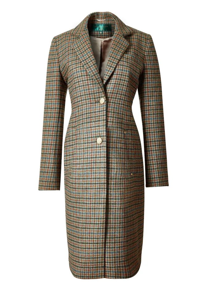Holland Cooper Regency Coat Bredon Tweed Women Tailoring