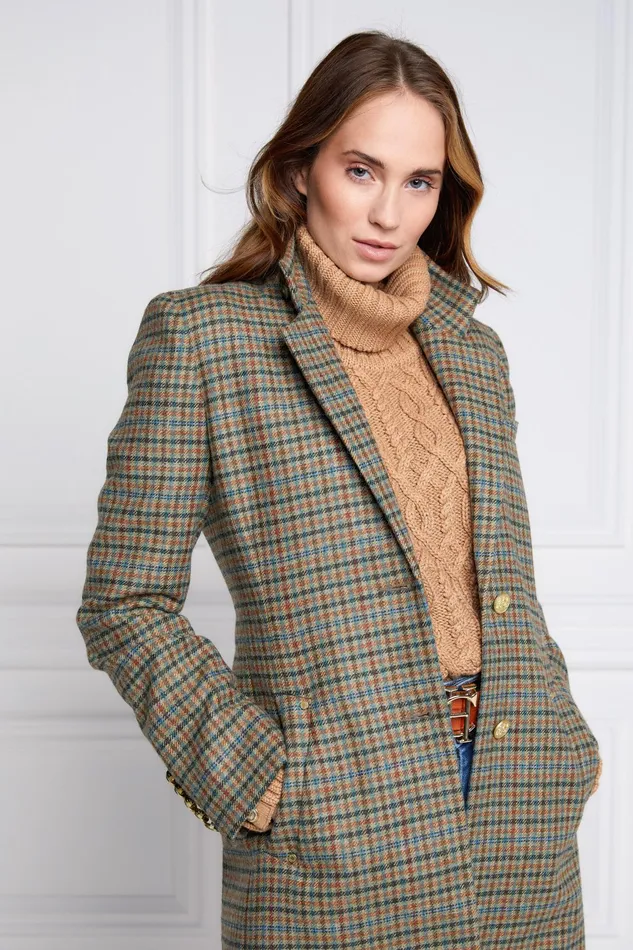 Holland Cooper Regency Coat Bredon Tweed Women Tailoring