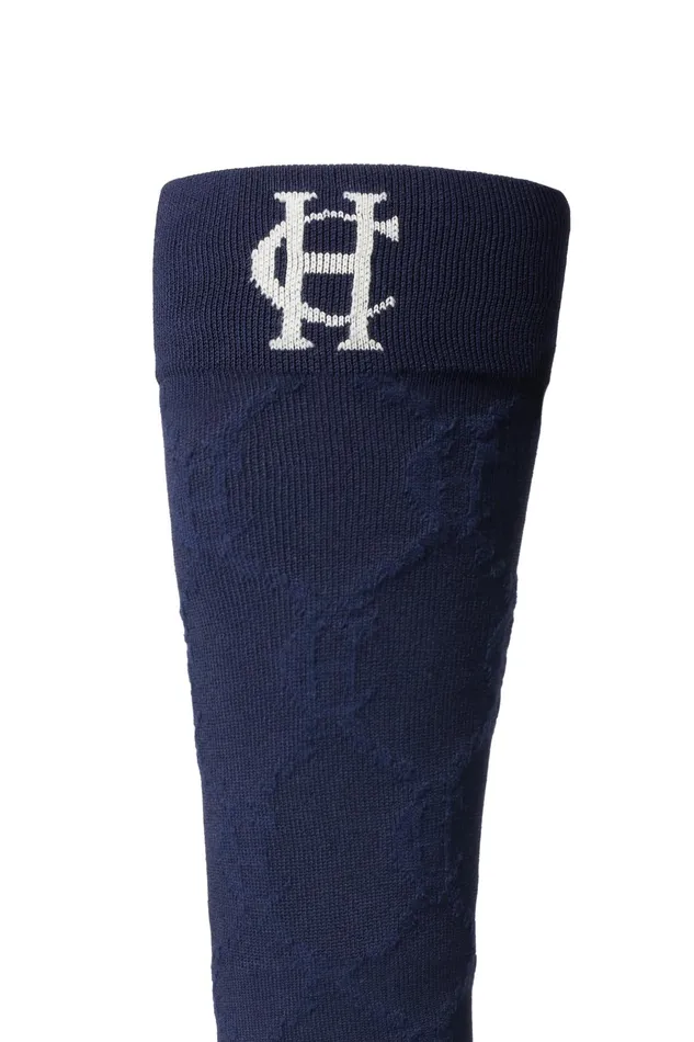 Holland Cooper Riding Sock Ink Navy Women Riding Socks