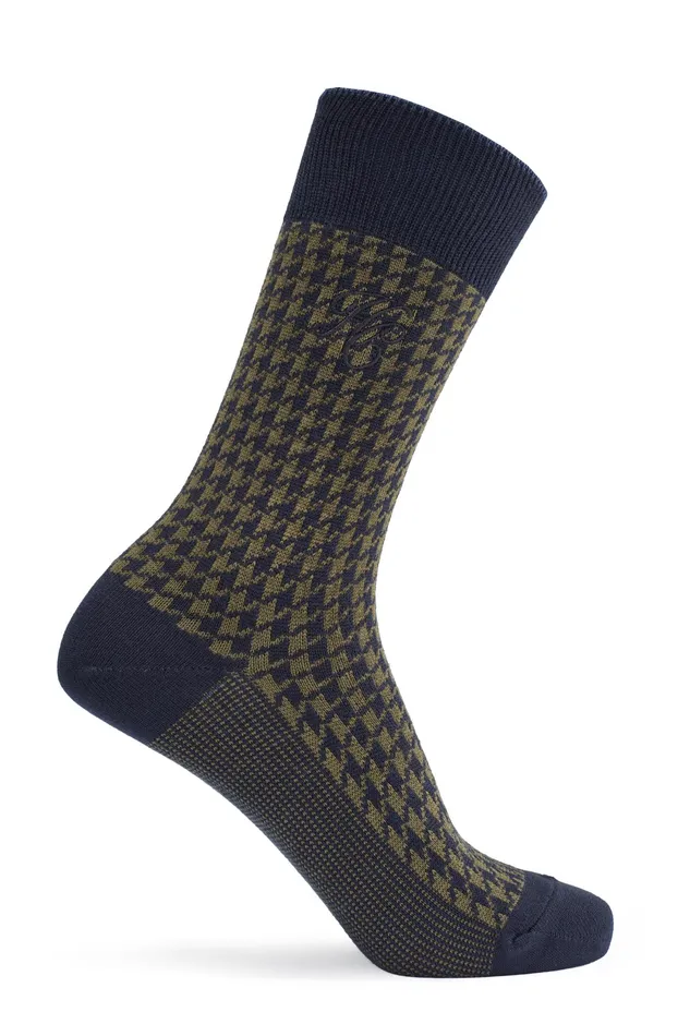 Holland Cooper S Sock Gift Box Charcoal Houndstooth Men Socks Holland Cooper S Sock Gift Box Charcoal Houndstooth Men Socks