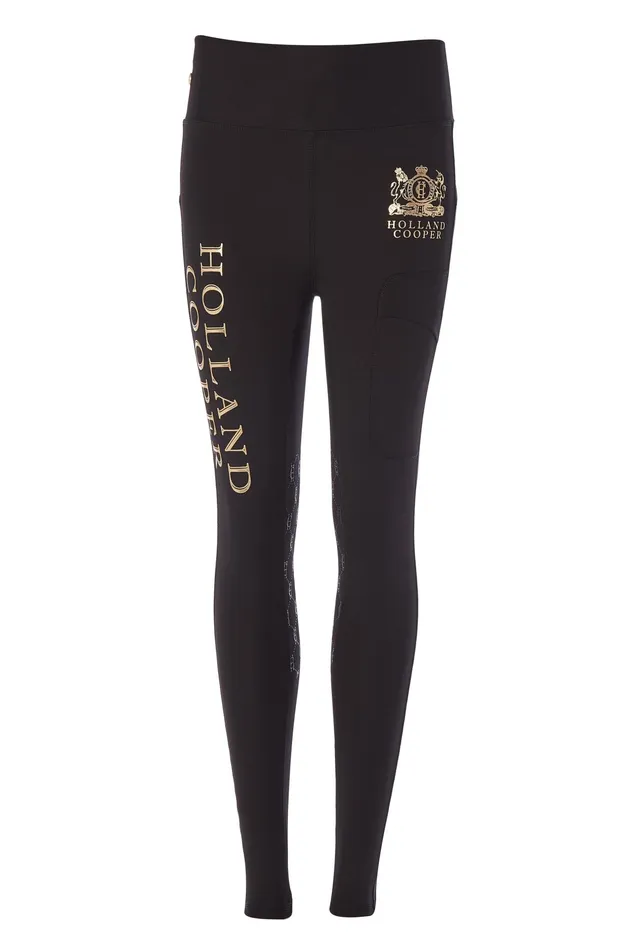 Holland Cooper Sport Legging Black Women Leggings Holland Cooper Sport Legging Black Women Leggings