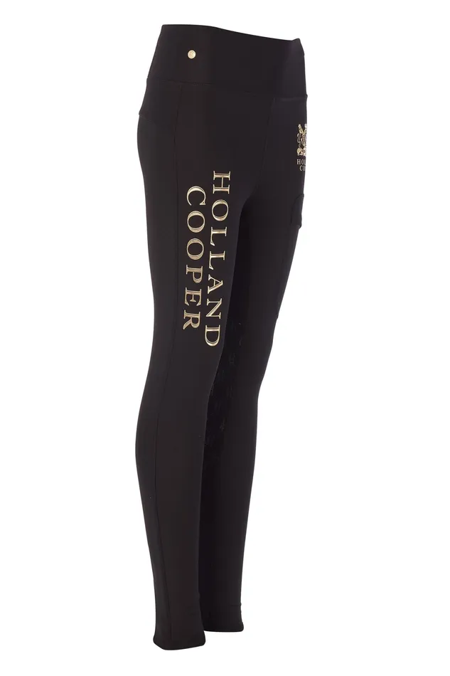 Holland Cooper Sport Legging Black Women Leggings Holland Cooper Sport Legging Black Women Leggings
