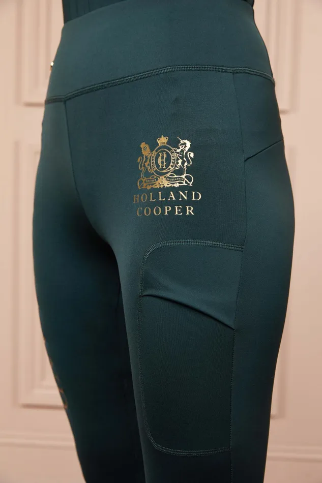 Holland Cooper Sport Legging Petrol Women Leggings Holland Cooper Sport Legging Petrol Women Leggings