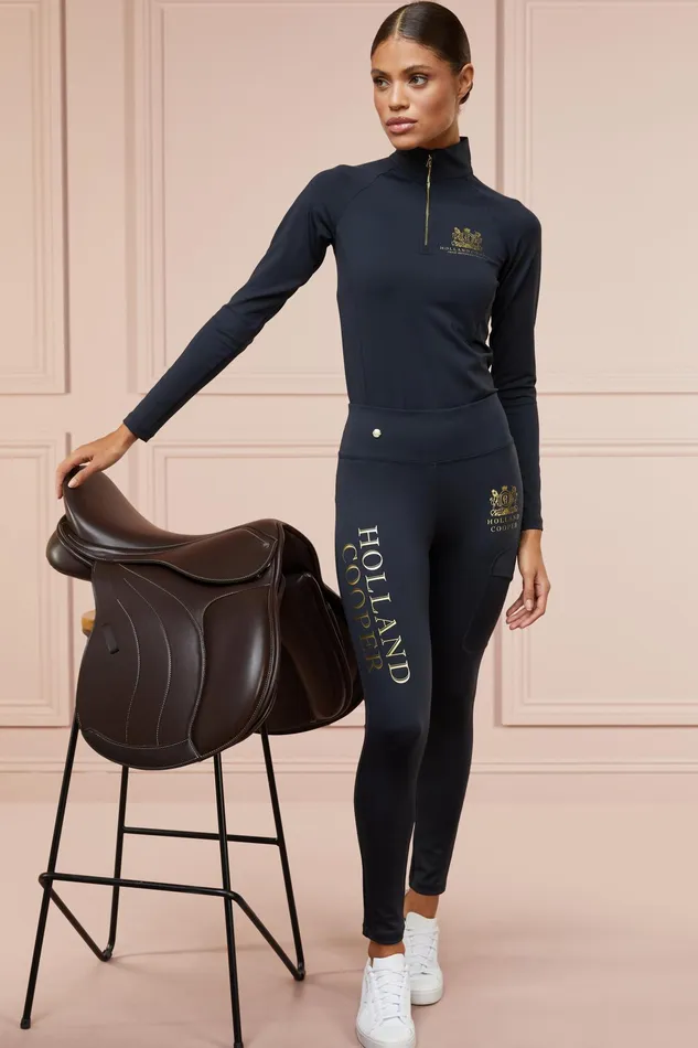 Holland Cooper Sport Legging Slate Women Leggings