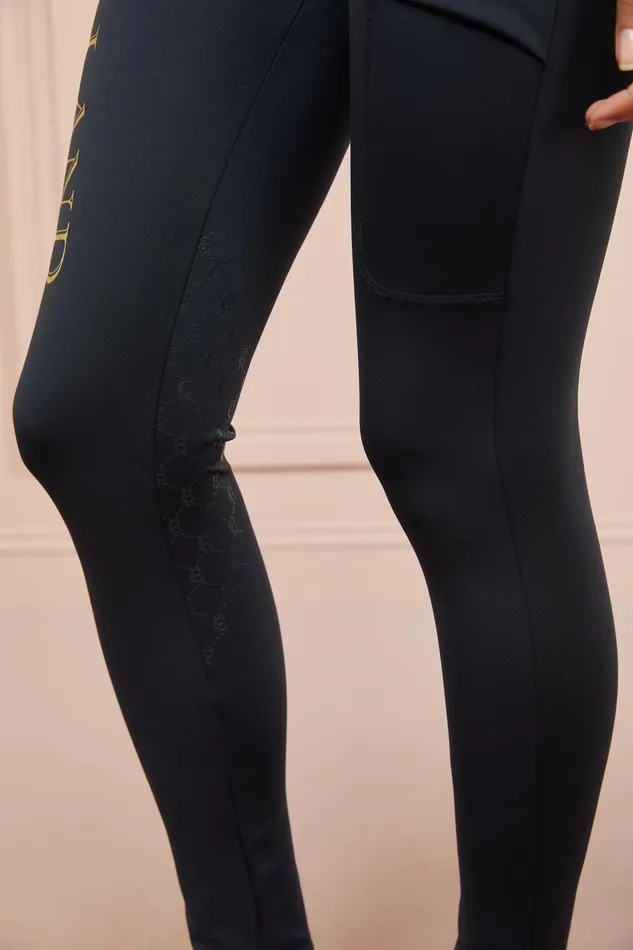 Holland Cooper Sport Legging Slate Women Leggings Holland Cooper Sport Legging Slate Women Leggings