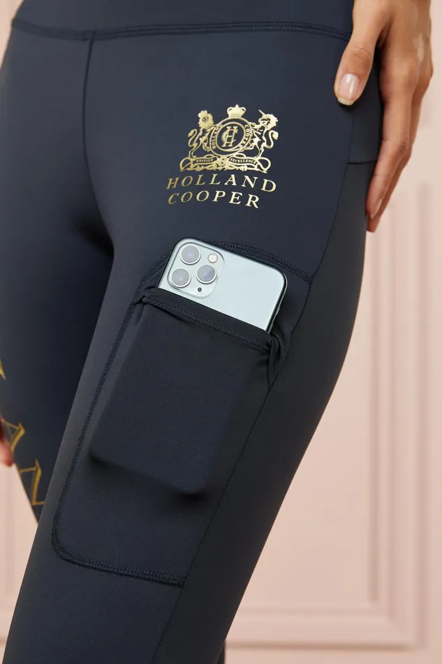 Holland Cooper Sport Legging Slate Women Leggings Holland Cooper Sport Legging Slate Women Leggings